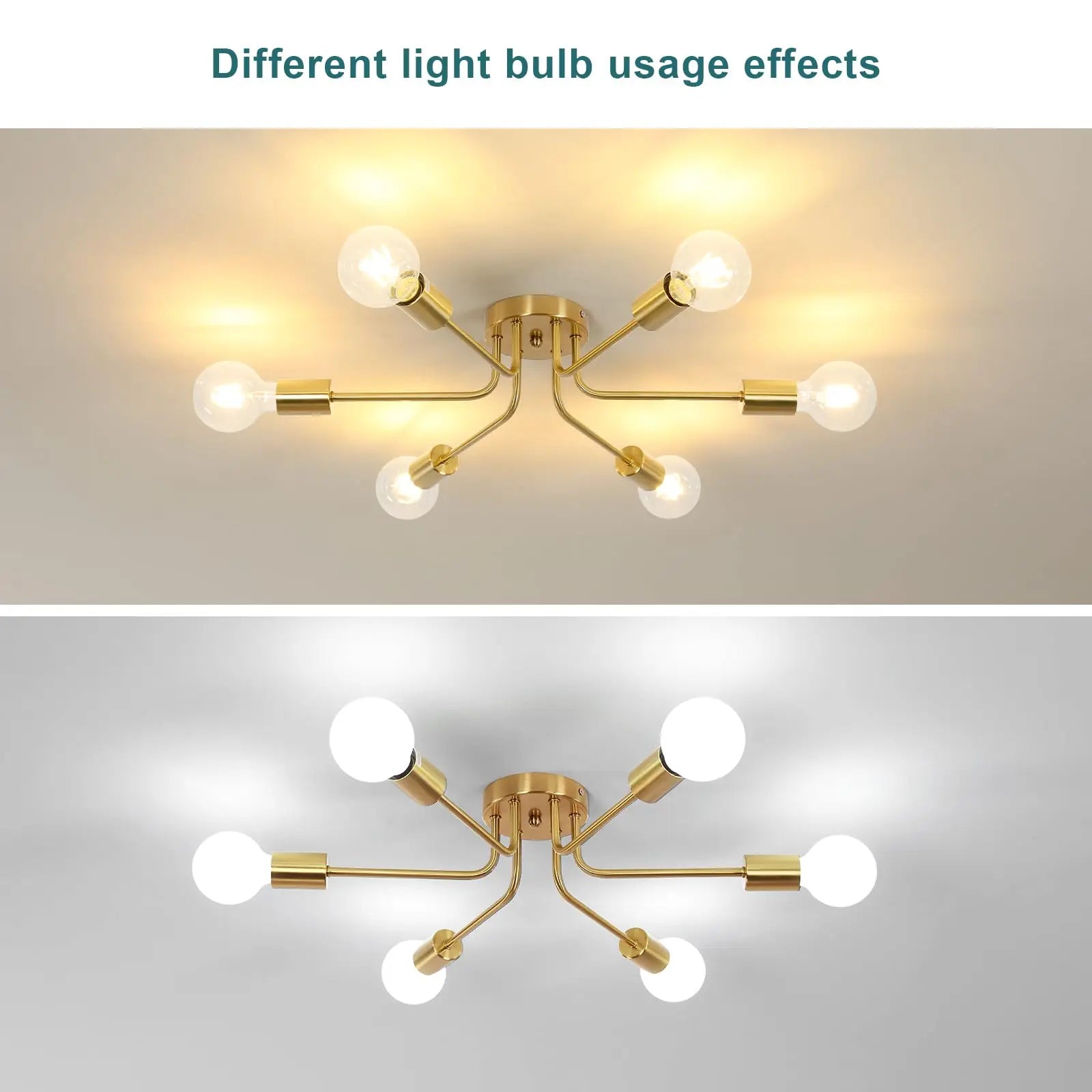 Sputnik Chandelier Light