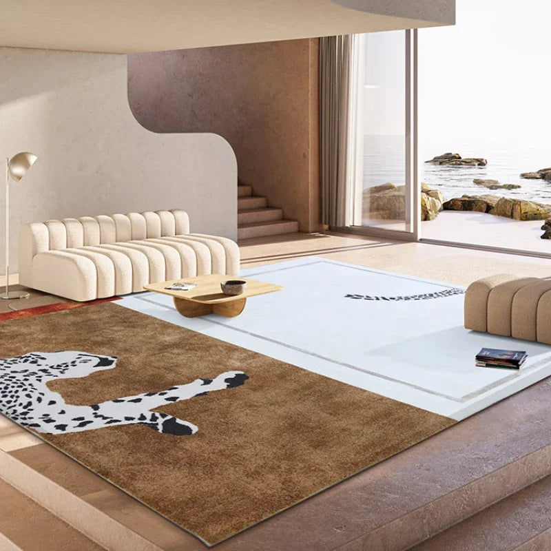 Luxury Leopard Rug