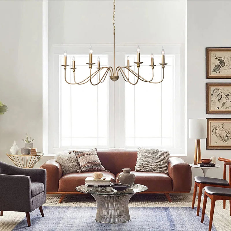 Modern Iron Chandelier 