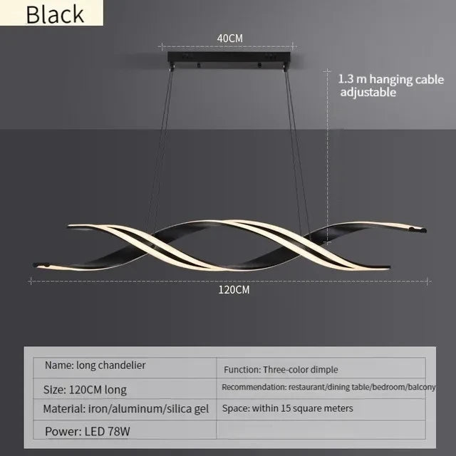 Minimalist LED Chandelier 