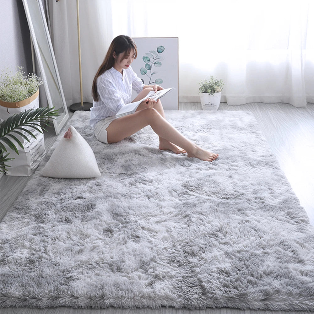 Plush Thick Carpet – Soft & Anti-Slip Large Area Rug