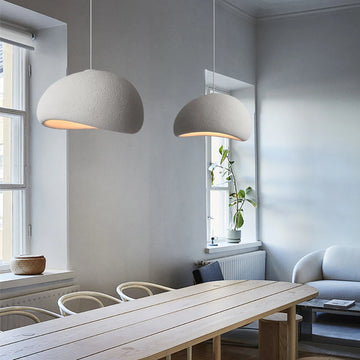 Nordic Wabi-Sabi Pendant Light – Minimalist Hanging Lamp