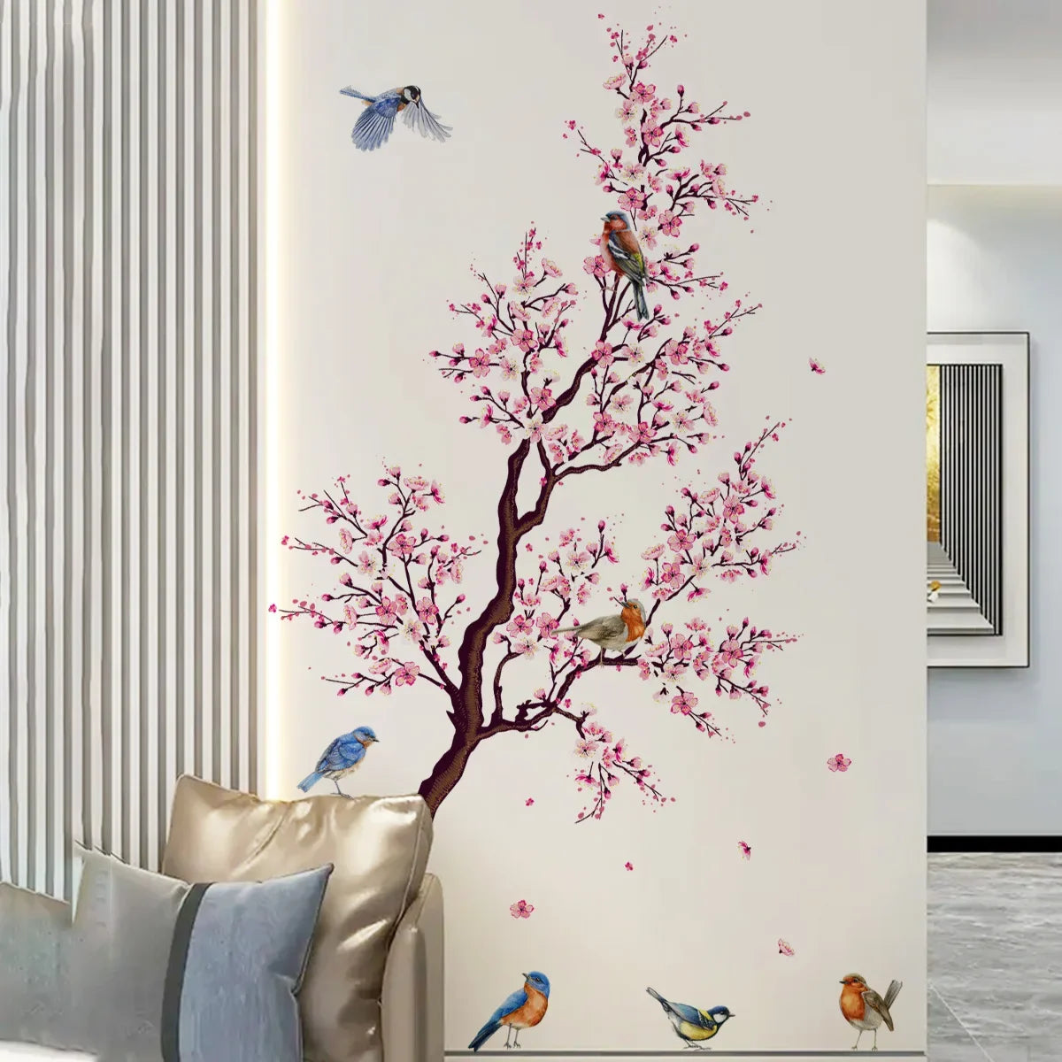 Peach Blossom Wall 