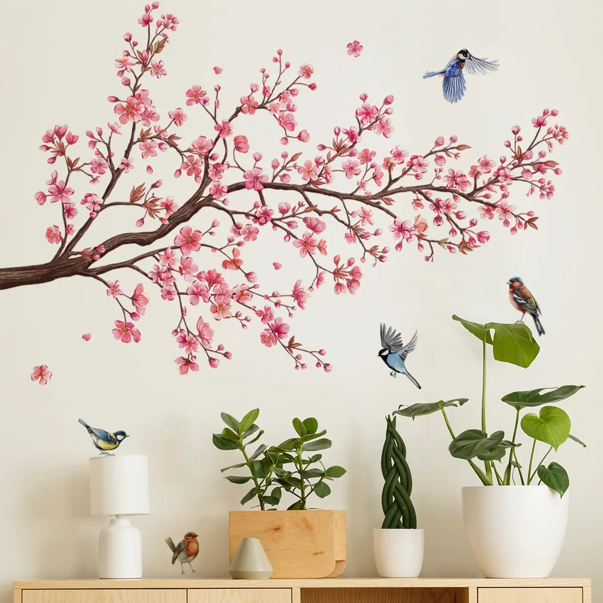 Peach Blossom Wall 