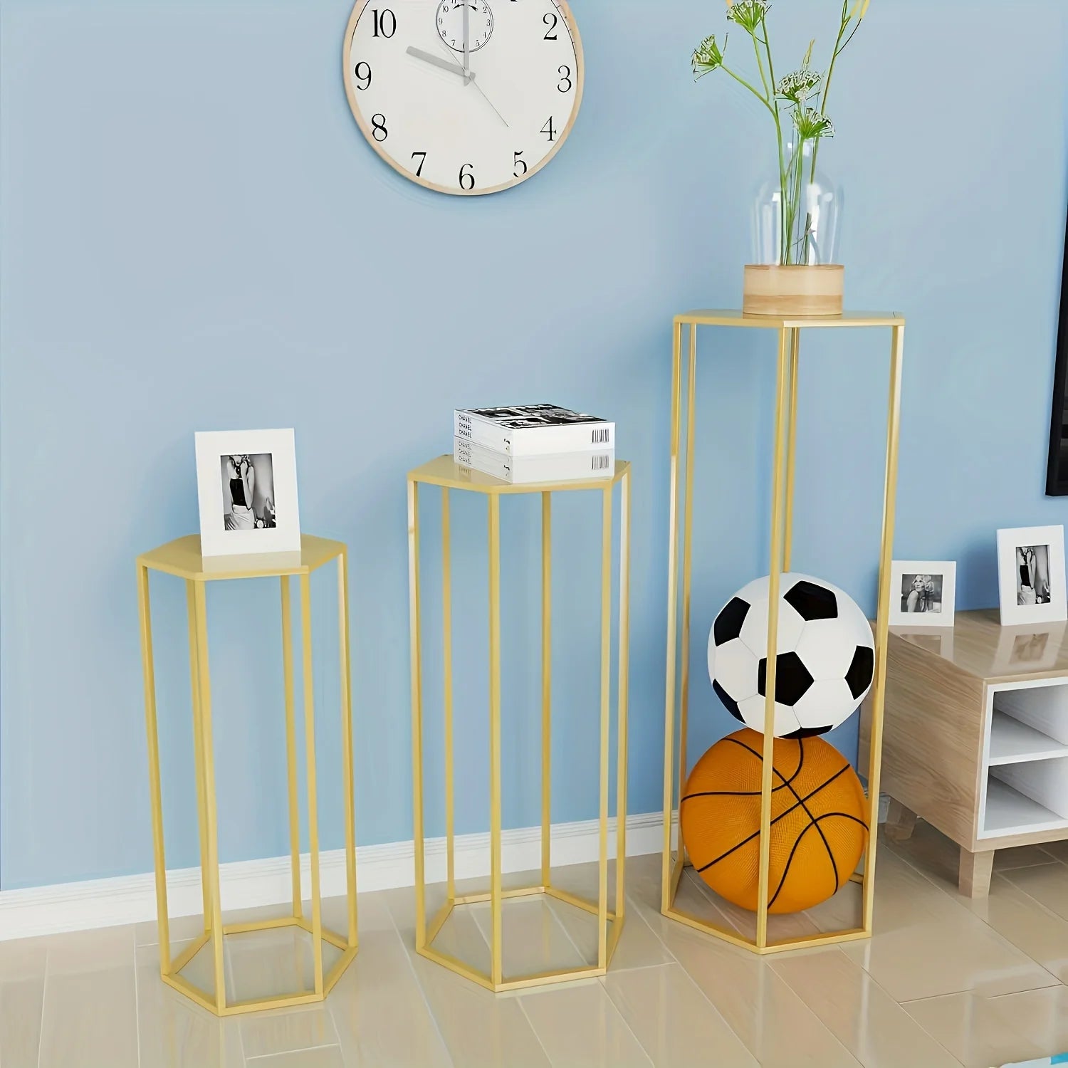 Hexagon Shelf Rack
