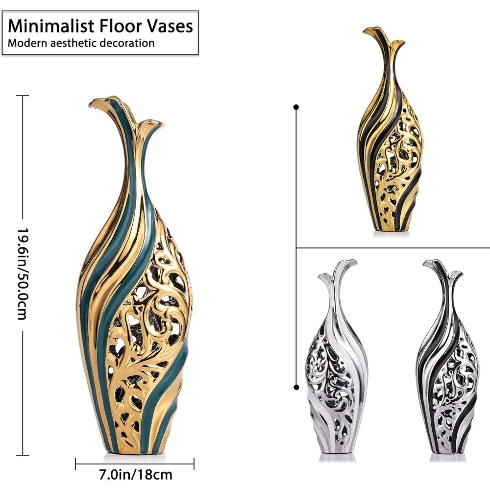 Tall Floor Vase