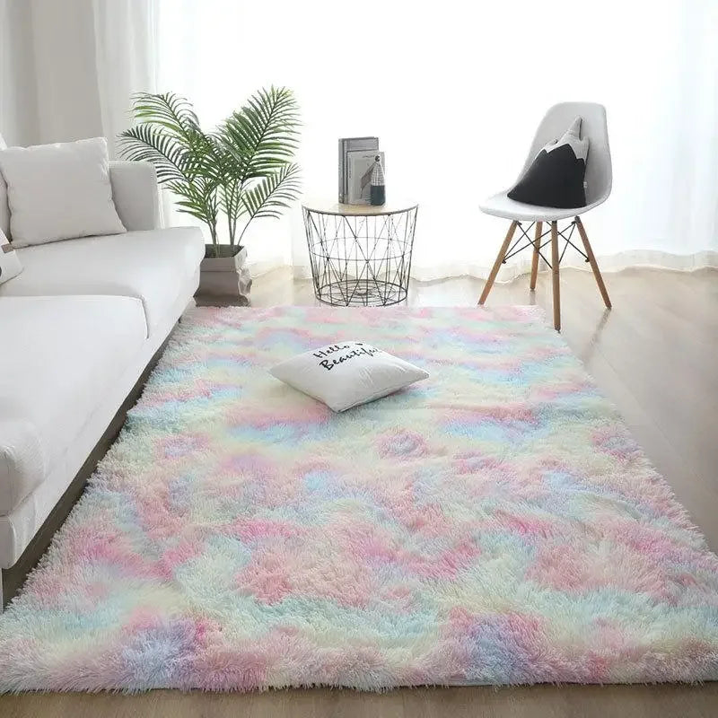Pink Fluffy Carpet