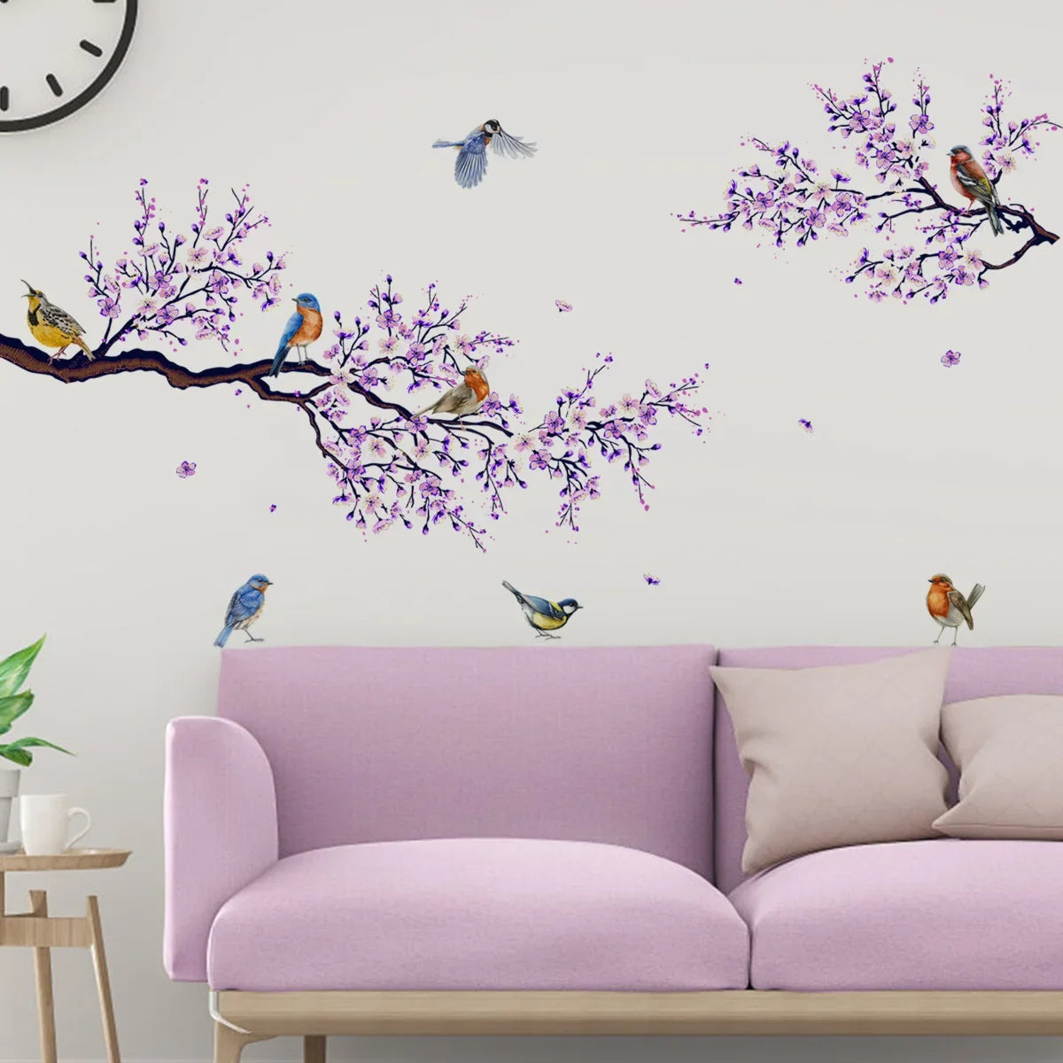 Peach Blossom Wall 