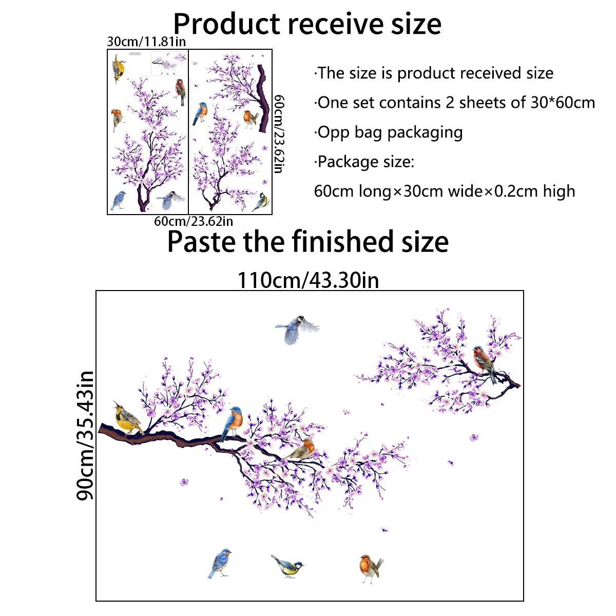 Peach Blossom Wall 