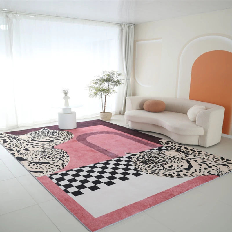 Luxury Leopard Rug